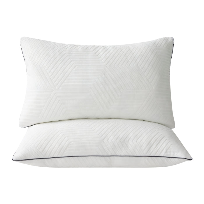 MT-SUNPK King Size Shredded Memory Foam Pillow (2pc/Box), Set of 2 - MT-SUNPK
