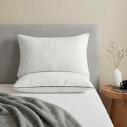 MT-SUNPK King Size Shredded Memory Foam Pillow (2pc/Box), Set of 2 - MT-SUNPK