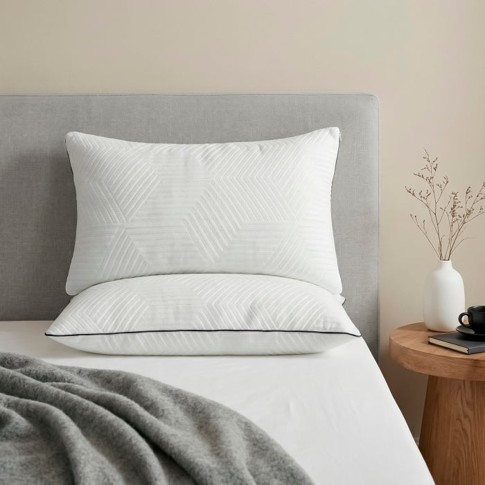 MT-SUNPK King Size Shredded Memory Foam Pillow (2pc/Box), Set of 2 - MT-SUNPK