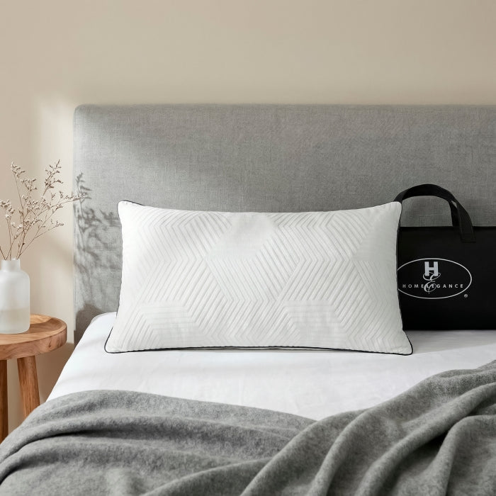 MT-SUNPK King Size Shredded Memory Foam Pillow (2pc/Box), Set of 2 - MT-SUNPK