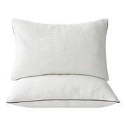 MT-SUNPQ Queen Size Shredded Memory Foam Pillow (2pc/Box), Set of 2 - MT-SUNPQ