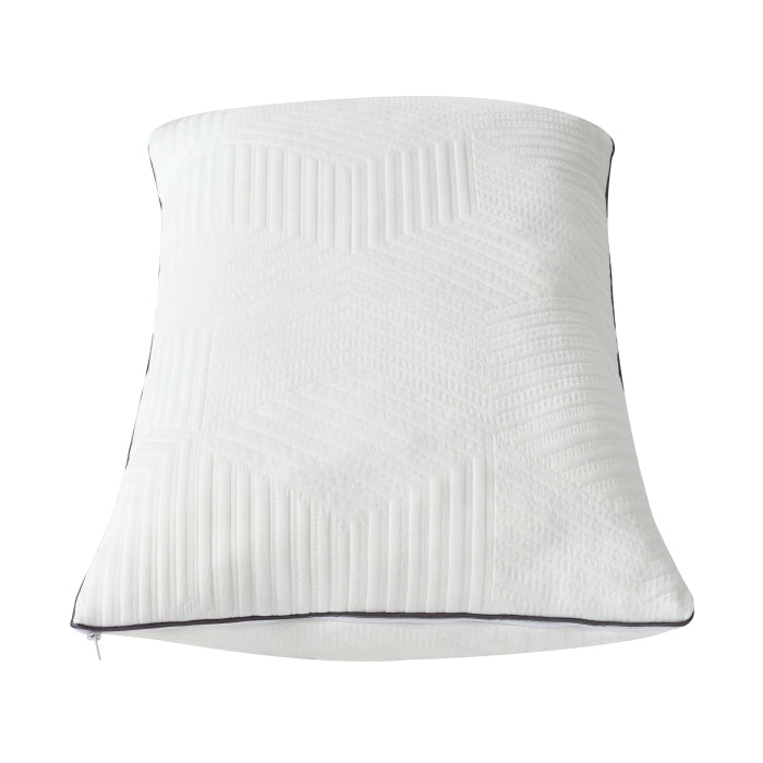 MT-SUNPQ Queen Size Shredded Memory Foam Pillow (2pc/Box), Set of 2 - MT-SUNPQ