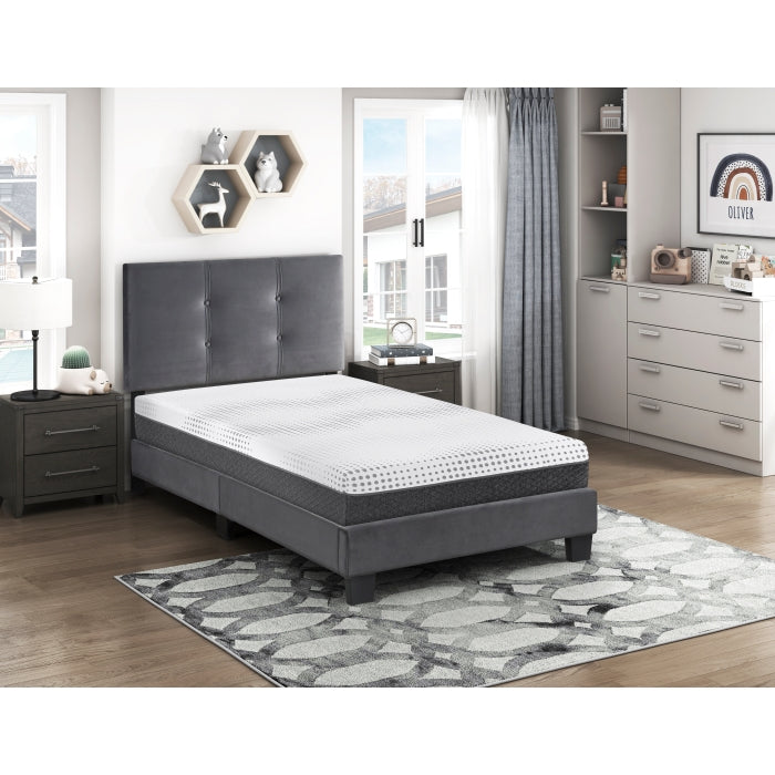 MT-UNH12T 12" Twin Green Tea Gel-Infused Memory Foam Hybrid Mattress - MT-UNH12T