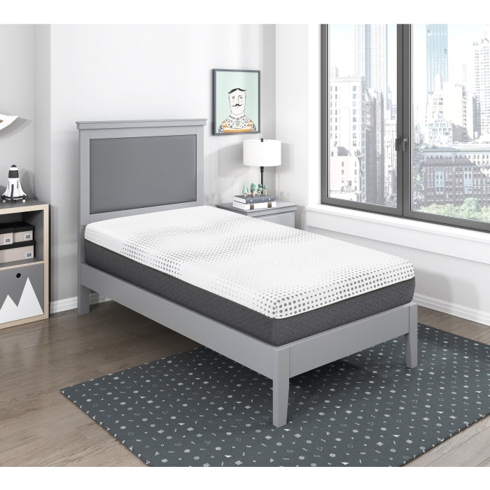 MT-UNH12T 12" Twin Green Tea Gel-Infused Memory Foam Hybrid Mattress - MT-UNH12T
