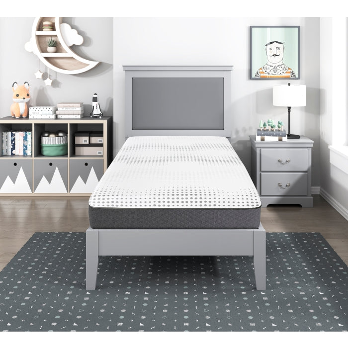 MT-UNH12T 12" Twin Green Tea Gel-Infused Memory Foam Hybrid Mattress - MT-UNH12T