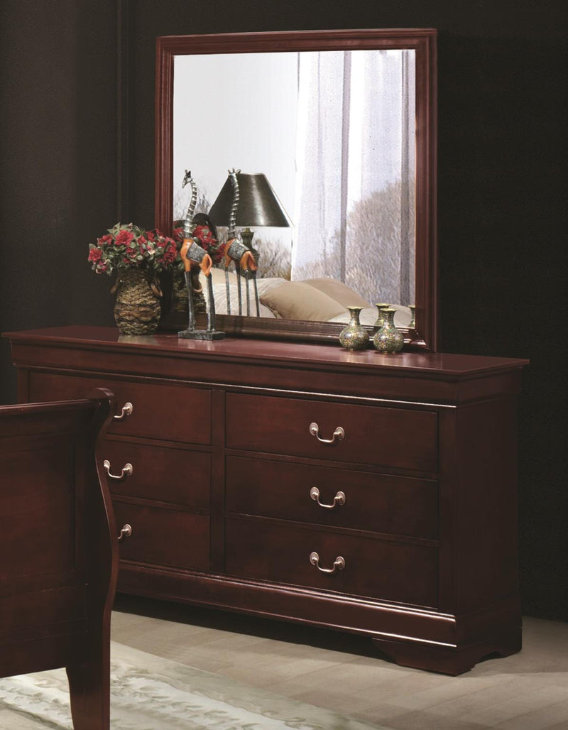 Mystic - 6 Drawers Cherry Dresser - B342-D