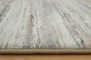 Nace Gray/Brown/White 5' x 7' Memory Foam Area Rug - R407472