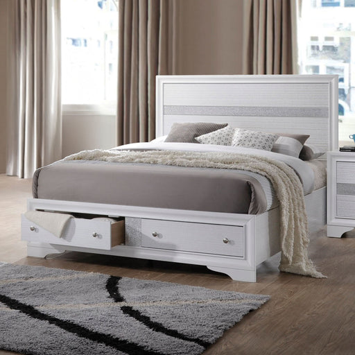 Naima EK Bed W/Storage - 25767EK