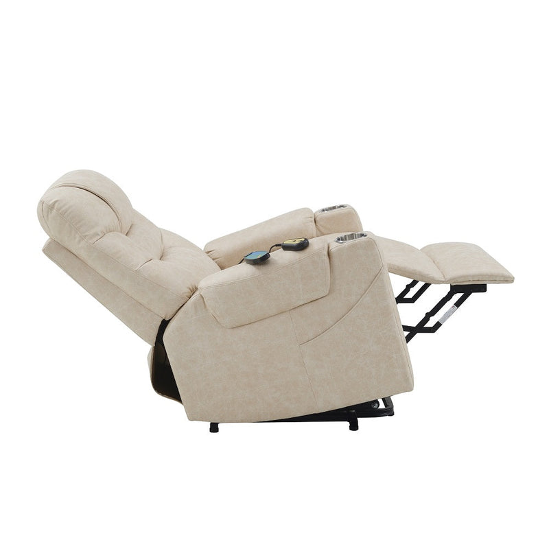 Nairi Power Recliner W/Lift & Heating & Massage - LV02995