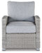 NAPLES BEACH Lounge Chair with Cushion - Gate FurnitureOutdoor Lounge Chair