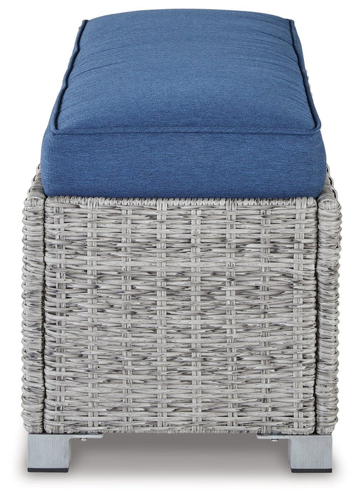 NAPLES BEACH Outdoor Bench with Cushion - Gate FurnitureOutdoor Benches