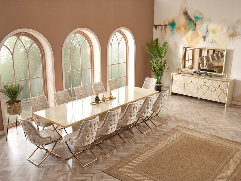 Napoli 12 Person Dining Room Set - Dining Room Sets