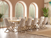 Napoli 12 Person Dining Room Set - Dining Room Sets