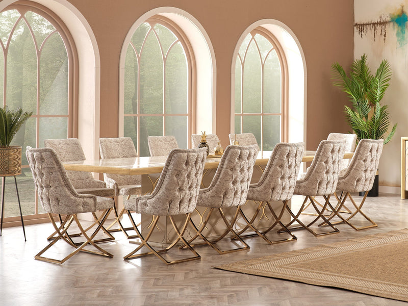 Napoli 12 Person Dining Room Set - Dining Room Sets