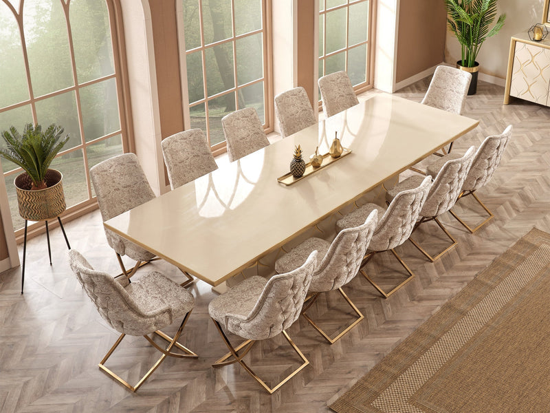 Napoli 12 Person Dining Room Set - Dining Room Sets