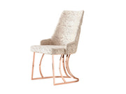 Napoli Dining Chair - Gold X Leg - 115-PIE-NESTA13-DC