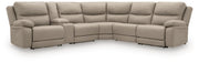 Narwhal Place Pebble 6-Piece Power Reclining Sectional - PC99201S10