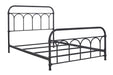 Nashburg Black Full Metal Bed - Gate FurnitureFull Bed