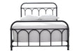 Nashburg Black Full Metal Bed - Gate FurnitureFull Bed