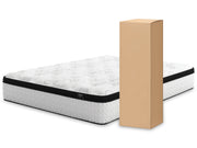 Nashburg Queen Metal Bed with Mattress in Black from Ashley - Lara Furniture
