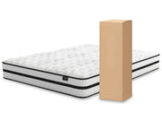 Nashburg Queen Metal Bed with Mattress in Black from Ashley - Lara Furniture