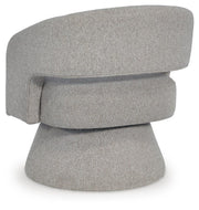 Nashkins Pebble Swivel Accent Chair - A3000757
