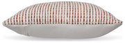 Nashlin White/Rust Pillow (Set of 4) - A1001038