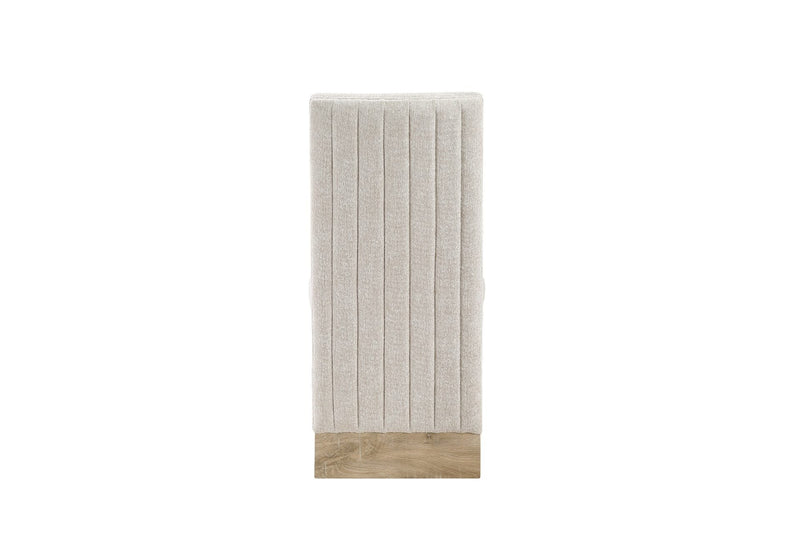 D12 Beige Natural Dining Chair - D12DC-BEIGE/NAT