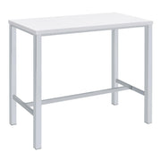 Natividad 5-piece Pub Height Bar Table Set White High Gloss - 182525