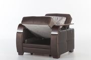Natural 3 Seat Sleeper (Prestige Brown) 1 Piece - Lara FurnitureSleeper Sofa