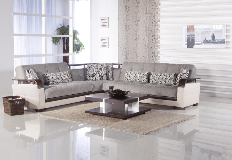 Natural Armchair (Valencia Grey) 2 Pieces - Lara FurnitureLiving Room Chair