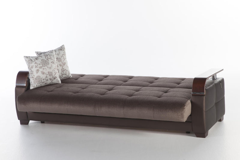 Natural Love Seat(Prestige Brown) 2 Pieces - Lara FurnitureLoveseat