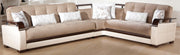 Natural Sectional (Naomi L.Brown) 4 Pieces - Lara FurnitureSleeper Sectional