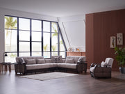 Natural Sectional (Nivus Beige) 4 Pieces - Lara FurnitureSleeper Sectional