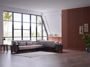 Natural Sectional (Nivus Beige) 4 Pieces - Lara FurnitureSleeper Sectional