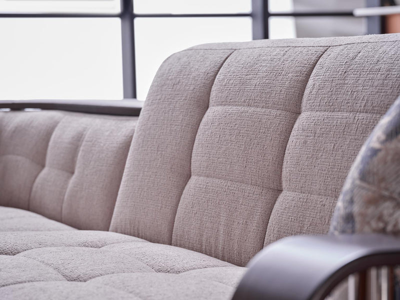 Natural Sectional (Nivus Beige) 4 Pieces - Lara FurnitureSleeper Sectional