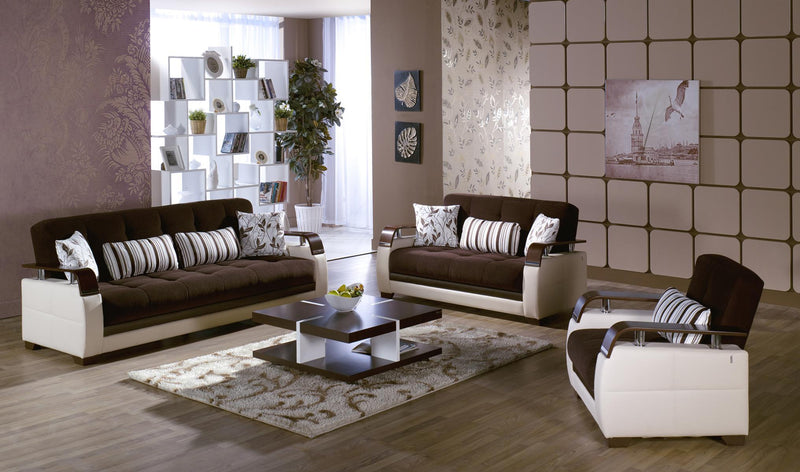 Natural Sleeper (Colins Brown) Living Room Set - Lara FurnitureLiving Room Set