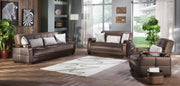 Natural Sleeper (Prestige Brown) Living Room Set - Lara FurnitureLiving Room Set
