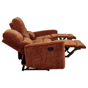 Navarro 2-piece Upholstered Reclining Sofa Set Orange - 609574-S2
