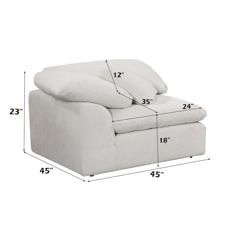 Naveen Modular - Wedge w/Pillow - LV55131