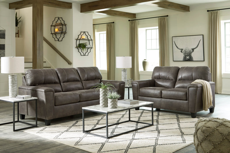 Navi Smoke Living Room Set - Lara FurnitureLiving Room Set
