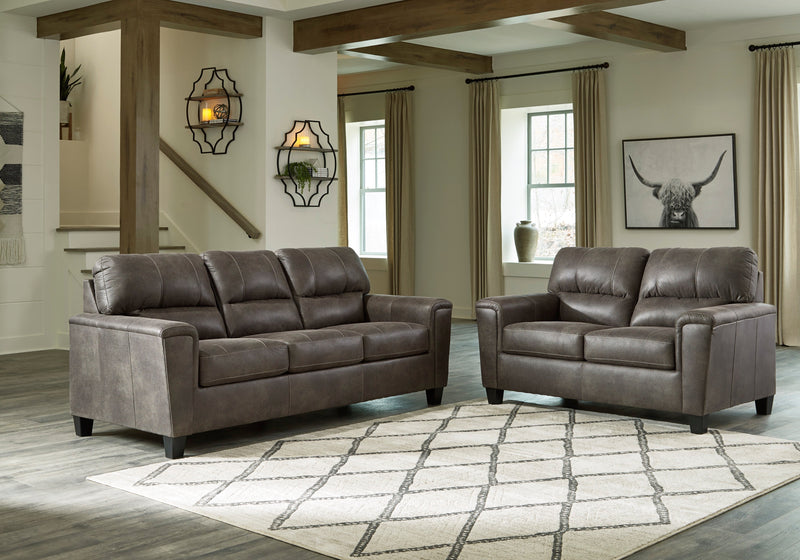 Navi Smoke Living Room Set - Lara FurnitureLiving Room Set