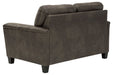 Navi Smoke Loveseat - Gate FurnitureLoveseat
