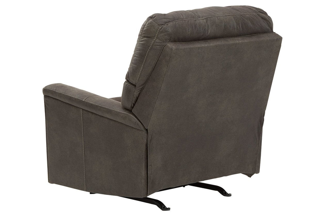 Navi Smoke Recliner - Gate FurnitureRecliner