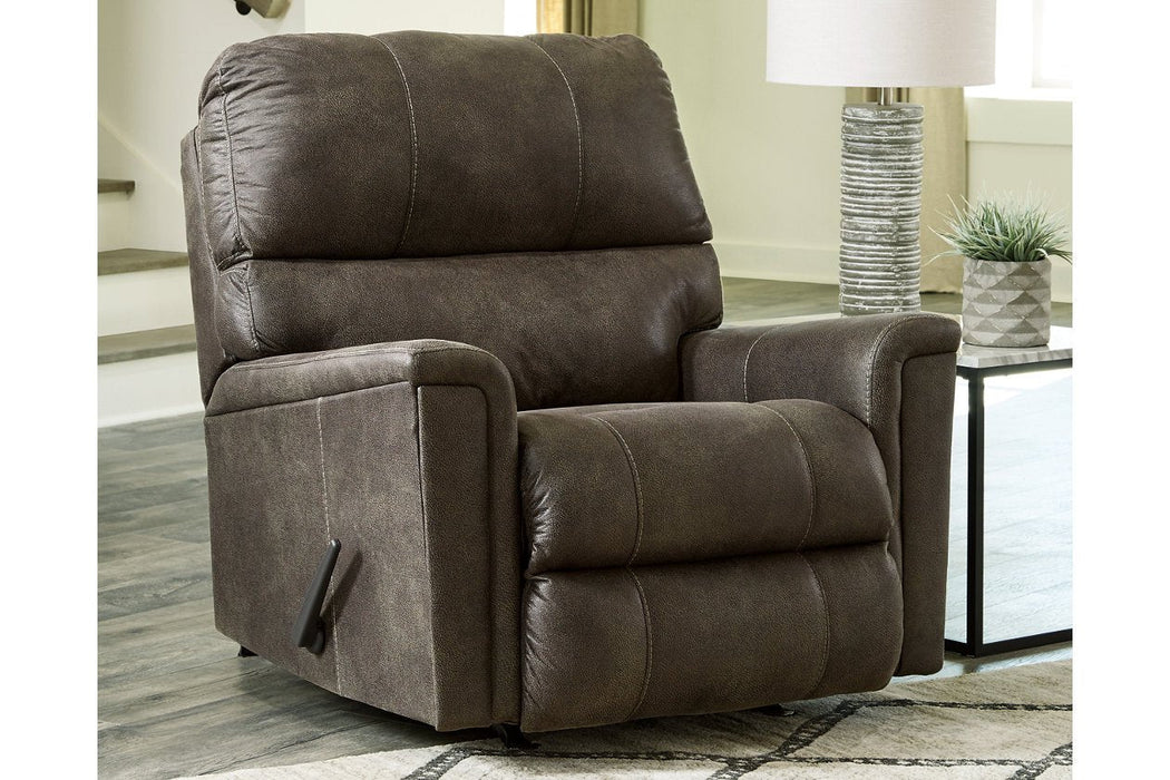 Navi Smoke Recliner - Gate FurnitureRecliner