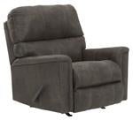Navi Smoke Recliner - Lara FurnitureRecliner