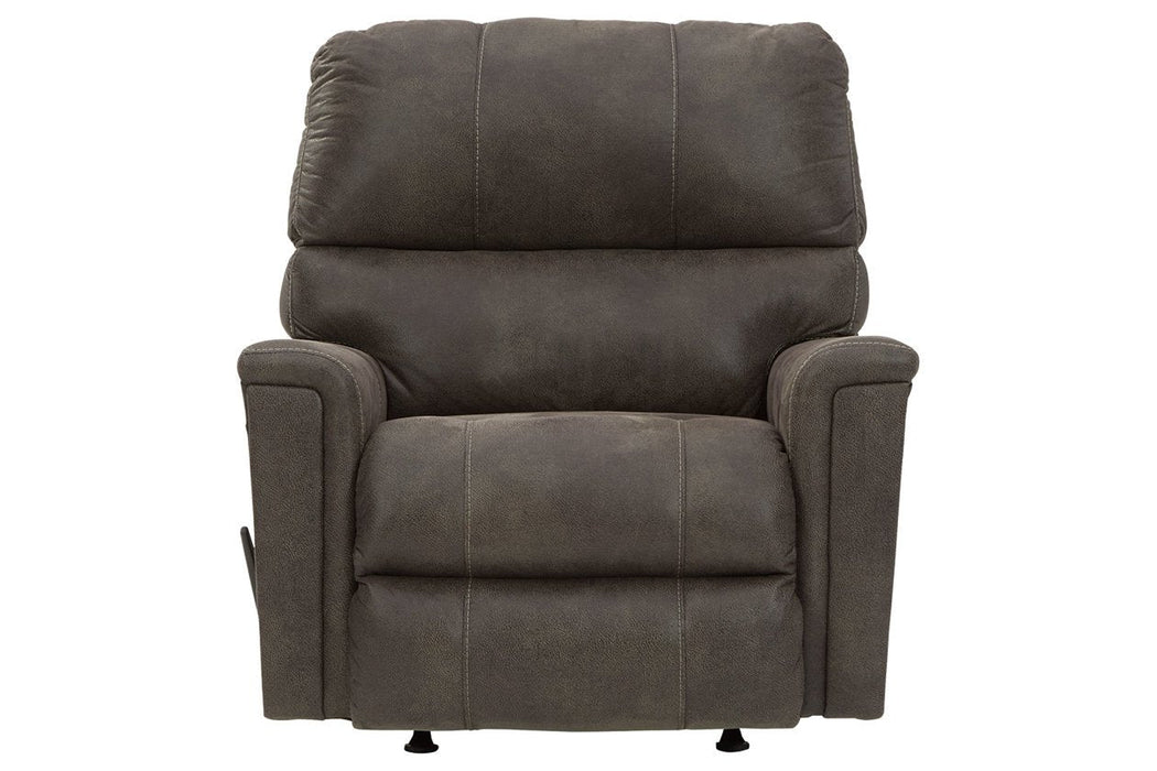Navi Smoke Recliner - Gate FurnitureRecliner