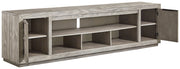 Naydell 92" TV Stand - Lara FurnitureTV Stand