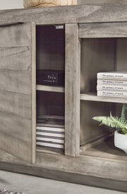 Naydell 92" TV Stand - Lara FurnitureTV Stand