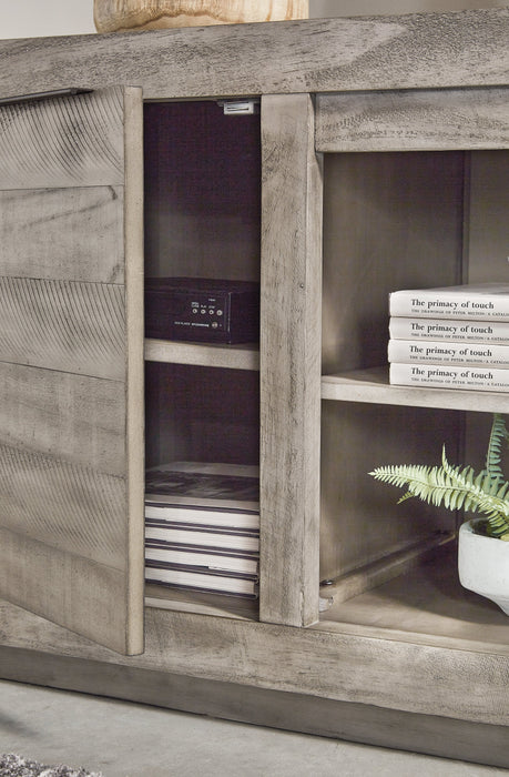 Naydell 92" TV Stand - Gate FurnitureTV Stand